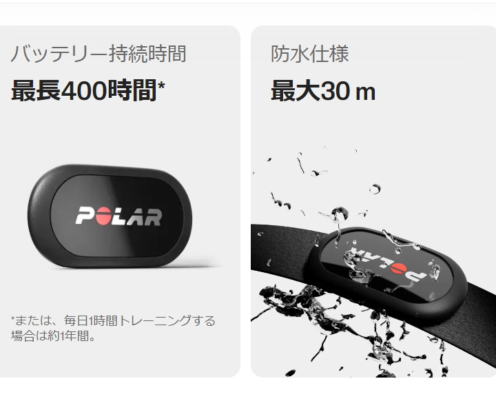 ポラール　Polar H10 心拍センサー 0496c9c54f1e296e047c2ccb7c3710