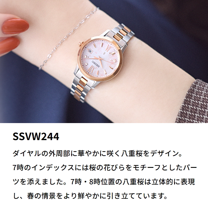 LUKIA SEIKO セイコー ルキア 2026 SAKURA Blooming Limited Edition