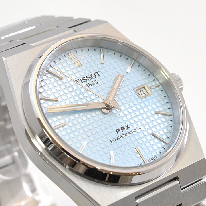 TISSOT】PRX ピーアールエックス パワーマティック80 オートマティック