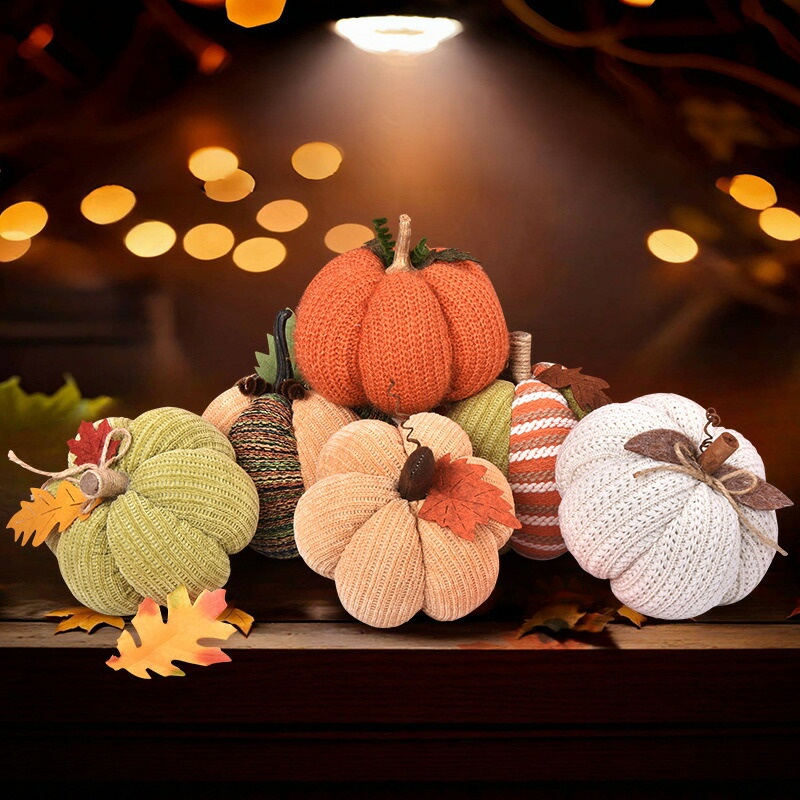 ハロウィン飾り かぼちゃ飾り DIY ハロウィーン 6点セット 置物 装飾用