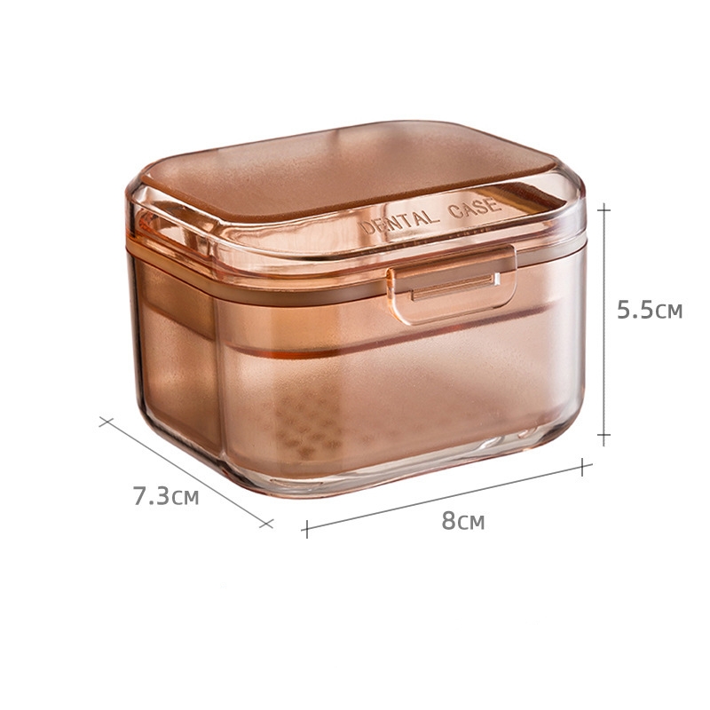 マウスピースケース 多機能 3段構造 収納 洗浄 つけ置き 水切り 軽量