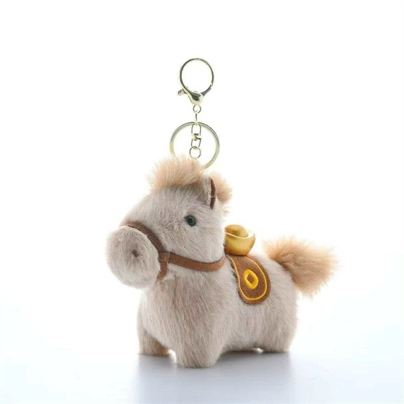 ぬいぐるみ 馬 令和8年 干支 午年 リアル うま 動物 チャーム グッズ