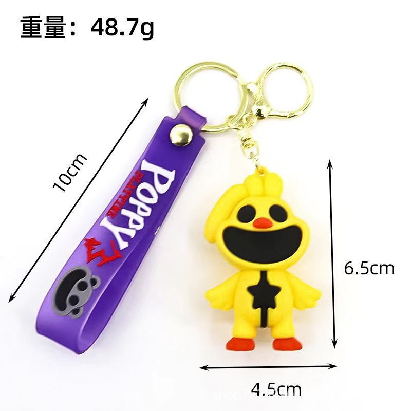 2点セット キーホルダー ストラップ ポピープレイタイム キャット