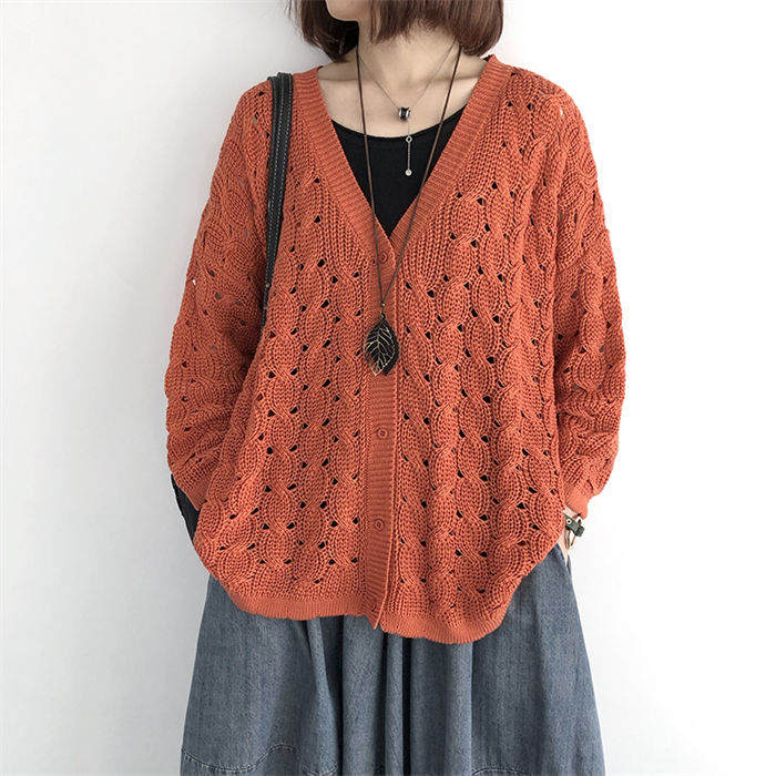 日本未入荷【undiz】かぎ針編み ロングカーディガン 羽織 yosikawa-zkshop_p2102424884f9