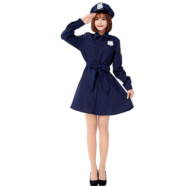 ポリス 婦警さん ハロウィン コスプレ衣装 婦人警官 警官 女性用