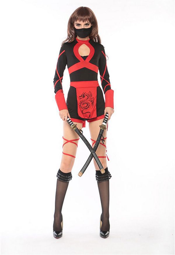 ハロウィン　コスプレ　クノイチ　忍者 ハロウィン コスプレ クノイチ 忍者の通販 by ちゃむ's shop｜ラクマ