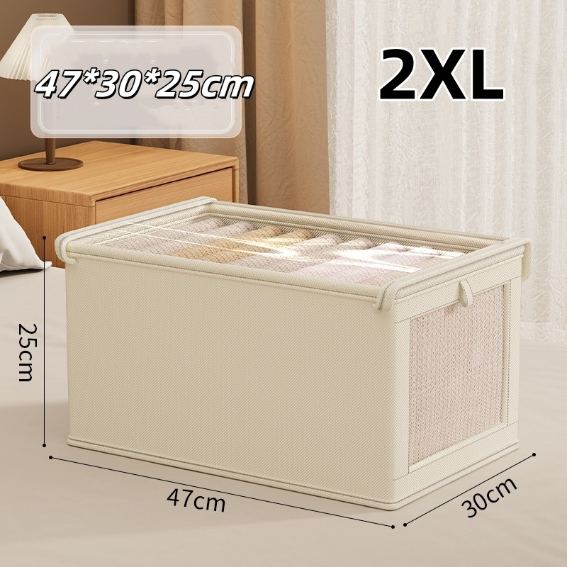 収納ボックス 布 折りたたみ ふた付き ストレージボックス 衣類収納 大