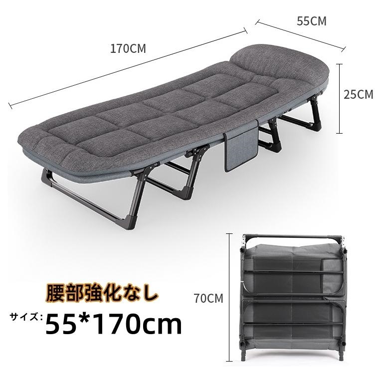 折りたたみベッド 簡易ベッド 携帯ベッド アウトドアベッド キャンプ