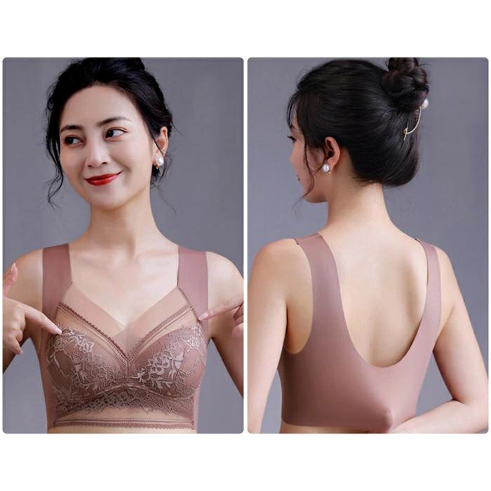 ファッション シームレス 即納 ブラトップ ノン カップ付き インナー 薄手 服&ファッション小物
