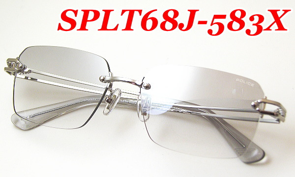 ☆【国内正規品・新品】POLICE ポリス　サングラス　SPLT68J-583X POLICE（ポリス） サングラス 2026年モデル SPLT68J-583X 国内正規代理