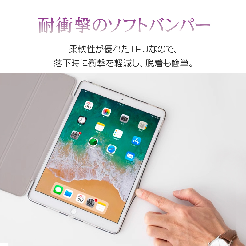 【強化ガラスフィルム付き】iPad Pro 11インチ 第2/3世代 iPad Air 10.9インチ 第4/5世代 10.2インチ 第7/8/9世代 iPad 9.7インチ 第5/6世代 mini6 第6世代｜yottego｜08