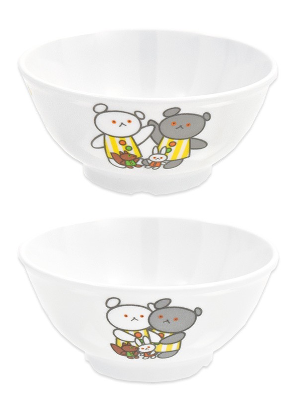 こぐまちゃん メラミン ごはん茶碗(小)Φ10.4cm 日本製 食洗機OK