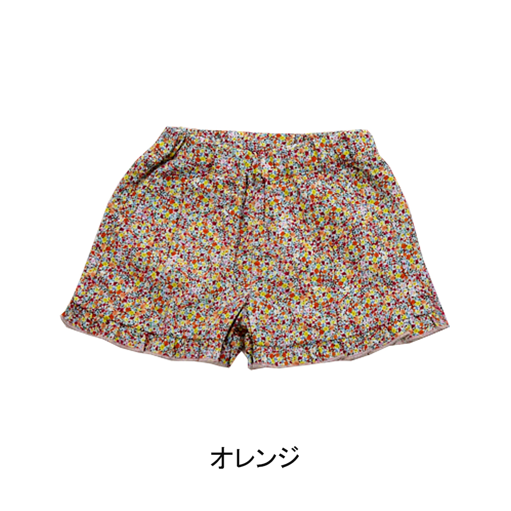 ハナガラベビーフリルショートパンツ ベビー服 子供用 2023S/S 女の子 フリル 花柄 プレゼントおしゃれ かわいい 上品 人気 ラステラ 80/90 La Stella｜yotuba-y｜02