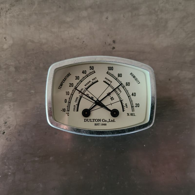 ［温湿度計］DULTON　THERMO-HYGROMETER（四角）　K925-1284｜you-ki-ya｜02