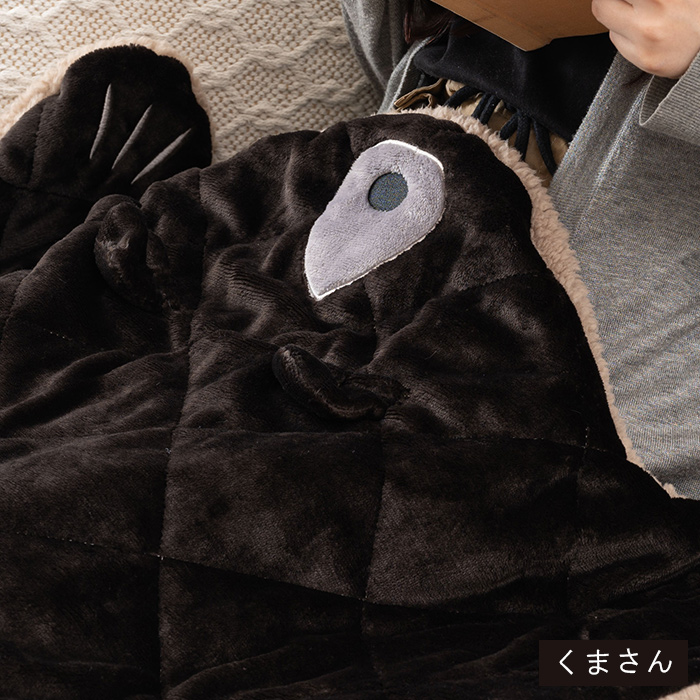 クッション サンドクッション 動物 中に入れる 大型座布団 約90×120cm