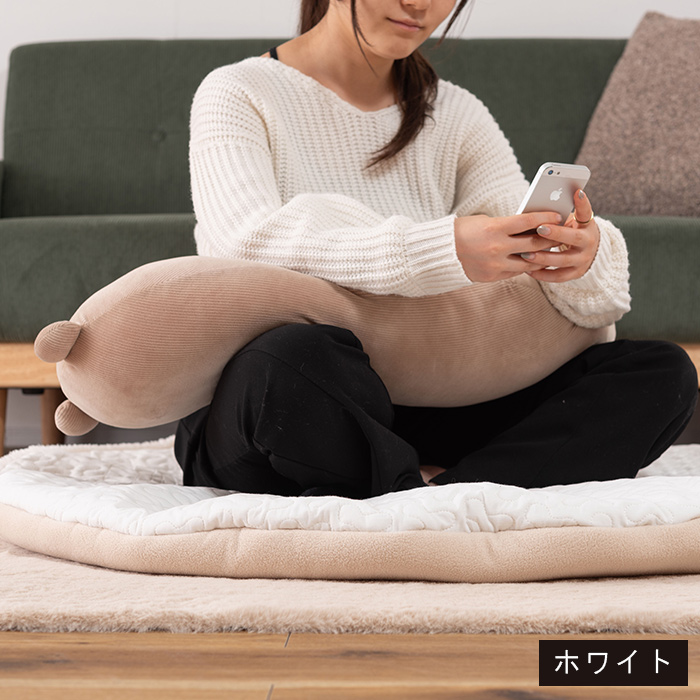 クッション サンドクッション 中に入れる 大型座布団 円形 100cm