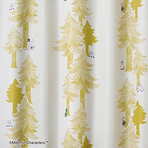 北欧 デザインカーテン 洗える 遮光 日本製 ムーミン おしゃれ 幅100×丈260cm以内でサイズ...