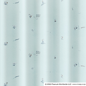 カーテン キャラクター デザインカーテン 洗える 遮光 日本製 スヌーピー ピーナッツ おしゃれ 幅100×丈260cm以内でサイズオーダー ベストフォーメーション (S)｜youai｜02