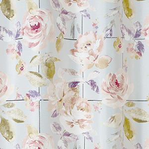 デザインカーテン 洗える 遮光 DISNEY ディズニー MICKEY Rose grid かわいい おしゃれ ミッキー 既製サイズ 約幅100×丈178cm ローズグリッド (S)｜youai｜03