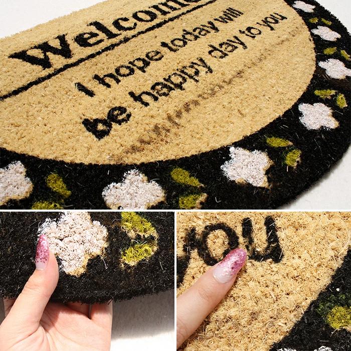 ココヤシ 玄関マット　バード(Y)17-011