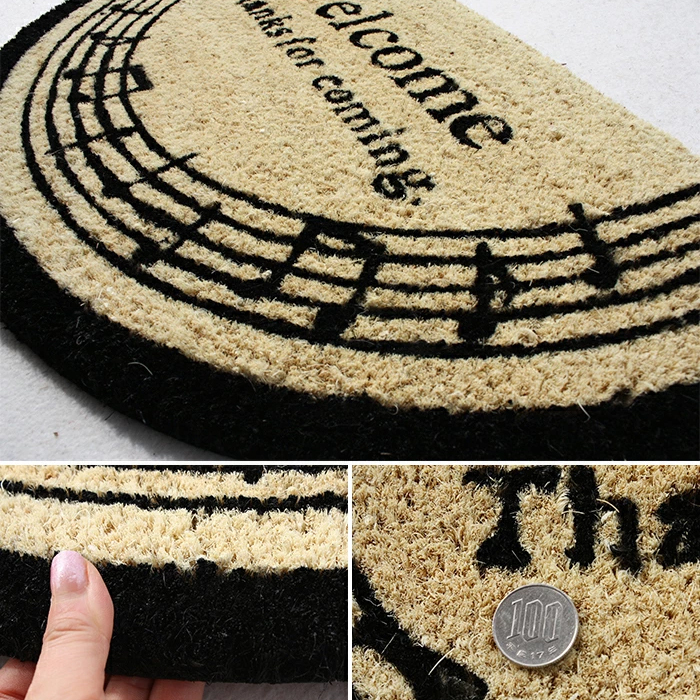 ココヤシ 玄関マット　メロディ(Y)17-022