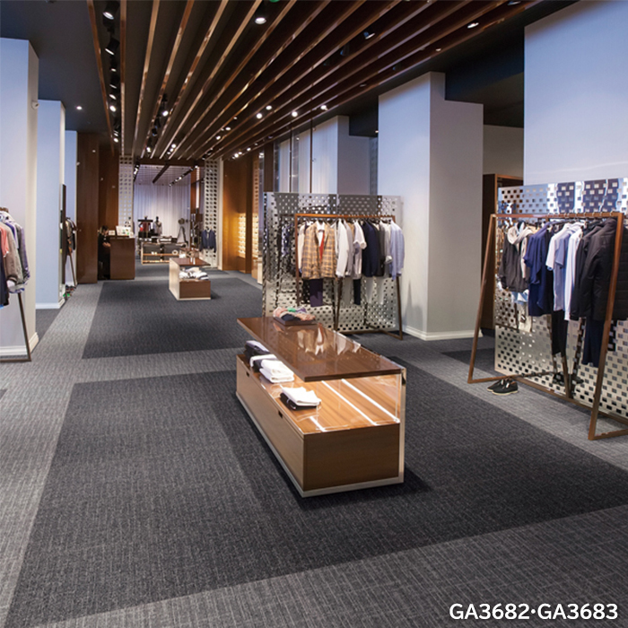 東リ（TOLI） タイルカーペット 50×50 カーペット マット 防炎 防汚 撥