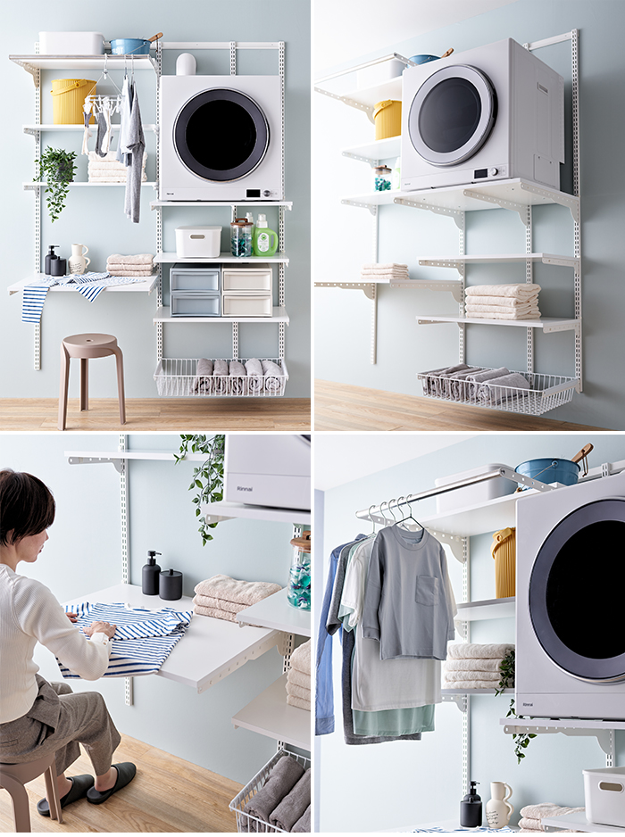 乾太くん 専用台 かんたくん乾燥機 台 壁付け 耐荷重 リフォーム DIY