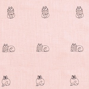 リサ・ラーソン オーダーカーテン ドレープ デザインカーテン 刺繍 アニマル柄 猫 ねこ 幅192×丈270cm以内でサイズオーダー SKETCH スケッチ K0219 K0220 (A)｜youai｜03