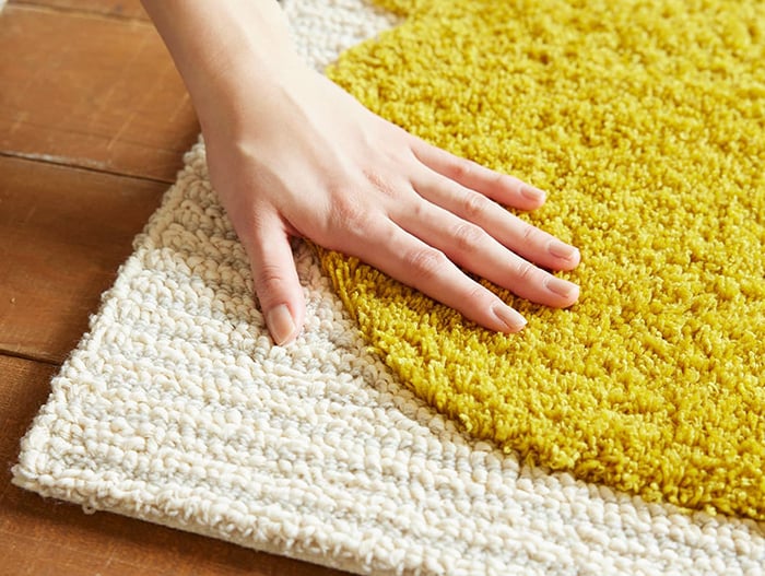 スミノエ 玄関マット 北欧 マット ラグ 防ダニ 滑り止め 日本製 玄関