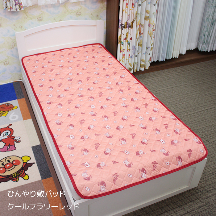 ムーミン 接触冷感 敷パッド シングル 105×205cm 夏用 冷感 寝具