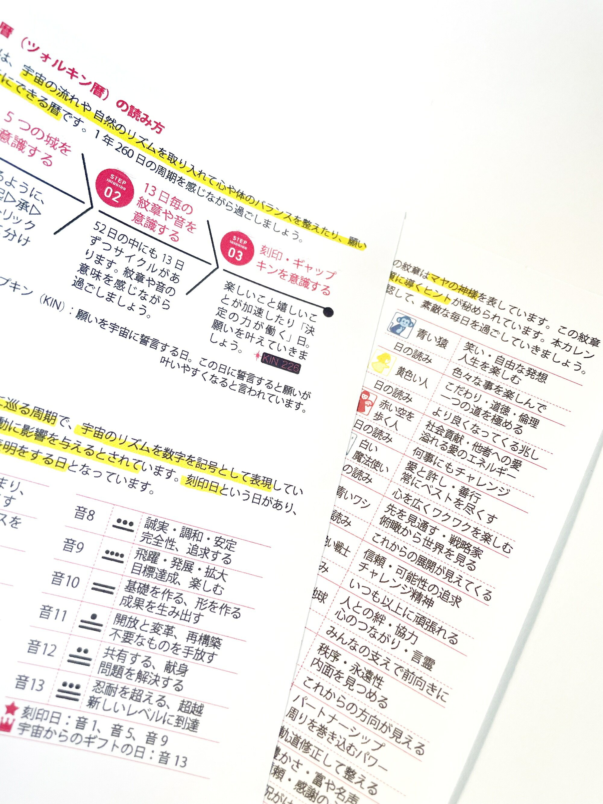 マヤ暦 カレンダー 日めくりカレンダー 2026年版 マヤ暦簡単解説書付き