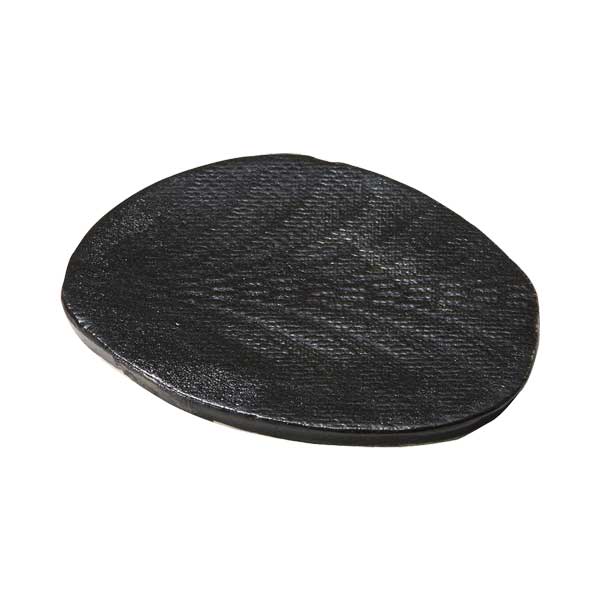 陶器 赤津焼 板皿 小 10.8x9xH0.7cm : 天然素材の雑貨ようび堂Yahoo!店