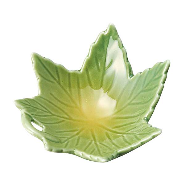 陶器 新 もみじ型 珍味入 7x6xH3.5cm : 天然素材の雑貨ようび堂Yahoo