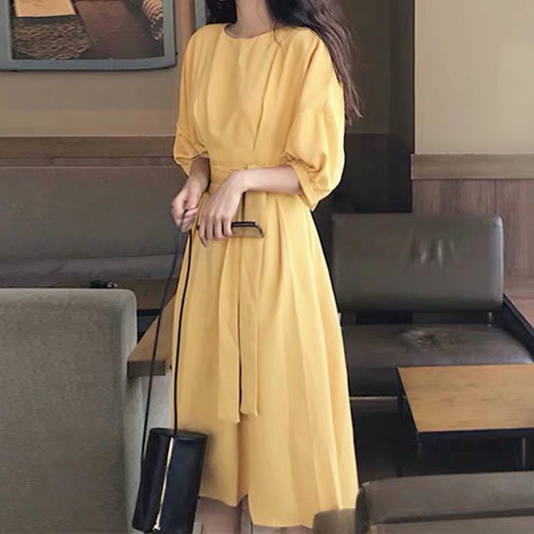 ワンピース レディース ワンピース 無地 30代 40代 マキシワンピース 通勤 Ol 韓国風ワンピース 夏 ロングワンピース Hs Ch 140 Youdear 通販 Yahoo ショッピング