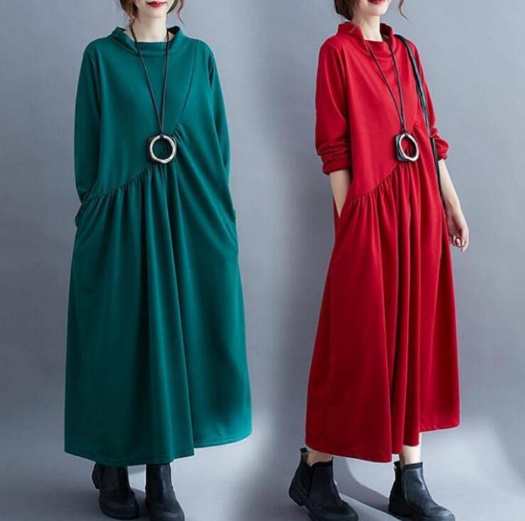 ワンピース レディース 秋冬 長袖 ロングワンピース 秋 冬 ワンピ