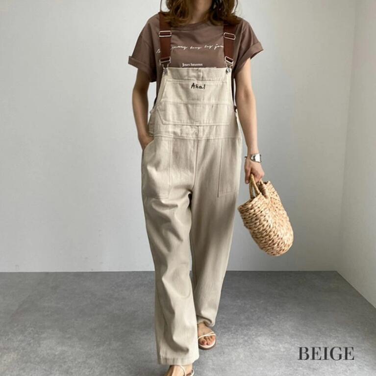 大きいサイズ レディース サロペット パンツ オーバーオール 春