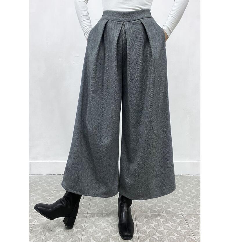 デザインパンツ ワイド ハイウエスト 無地 大人カジュアル S-XL 楽天市場】【7/21！クーポンで2,750円】 スラックスパンツ ハイ