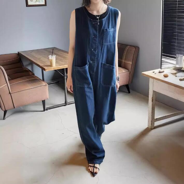 デニムサロペット サロペット パンツ レディース 春 夏 秋