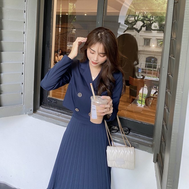 セットアップ レディース ジャケット 秋 冬 2点セット スカート ロング