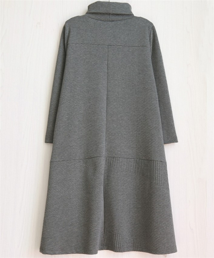 ワンピース レディース 40代 ロングワンピース ニット 長袖