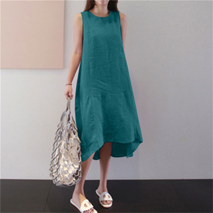 ワンピース レディース ロングワンピース リネン風 可愛い ワンピース レディース ロングワンピース リネン風 可愛い