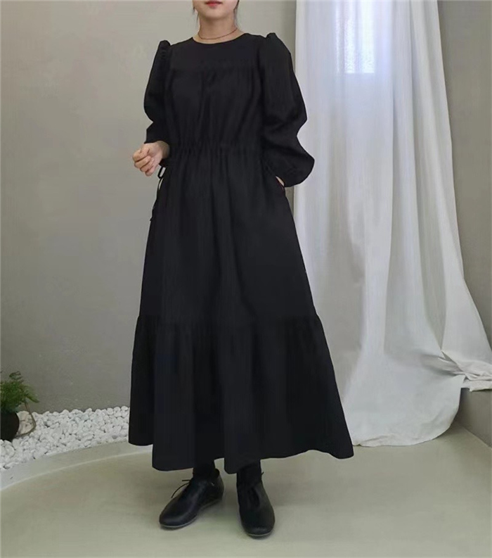 ワンピース ロングワンピース マキシ フレアワンピース レディース 40