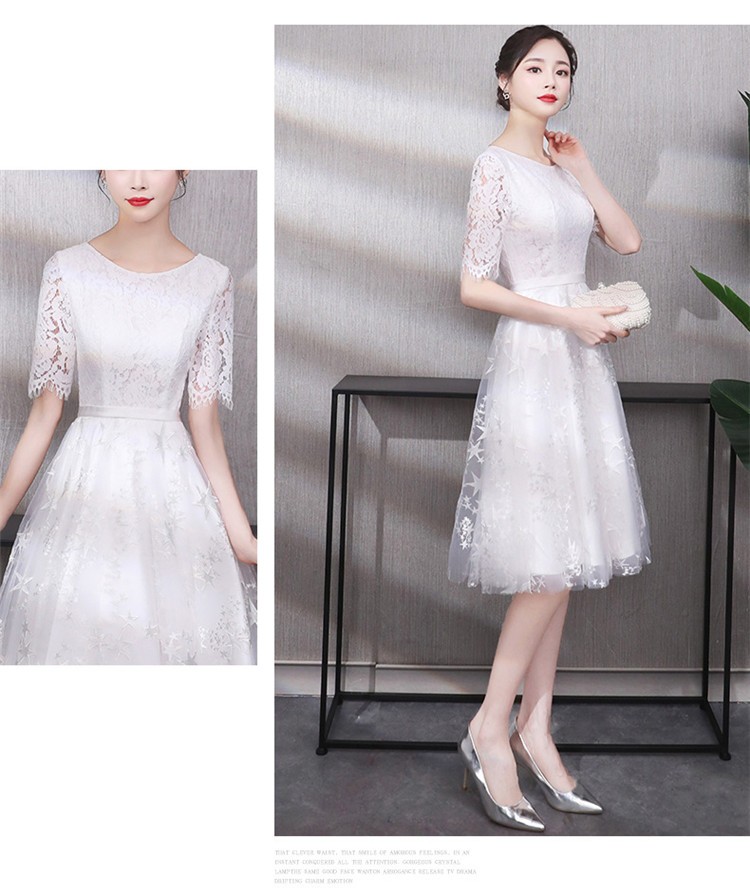 ドレス レディース パーティドレス 結婚式 ワンピース 袖あり