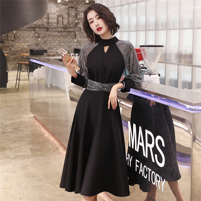 ウエディング パーティードレス ミモレ丈 結婚式 ワンピース 服装 ウエディング パーティードレス ミモレ丈 結婚式 ワンピース 服装