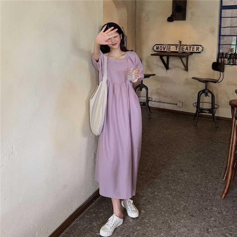 ワンピース レディース 40代 ロングワンピース キレイめ 夏 半袖