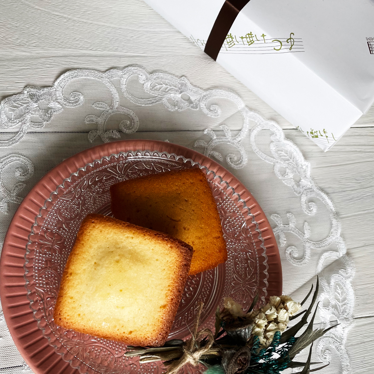 フィナンシェ2テイストギフトセット あしたか・焼きキャラメル10個入り