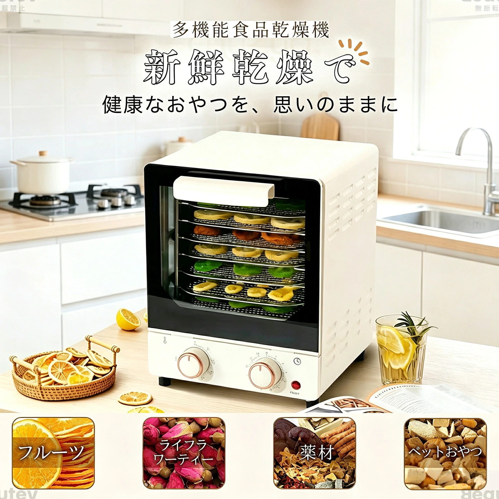 フードドライヤー ステンレス 食品乾燥機 ジャーキー 乾燥機 野菜乾燥