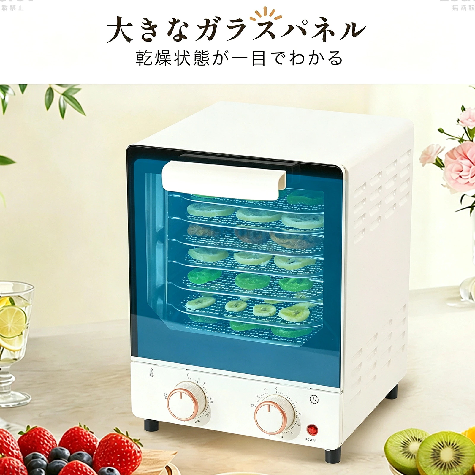 フードドライヤー ステンレス 食品乾燥機 ジャーキー 乾燥機 野菜乾燥