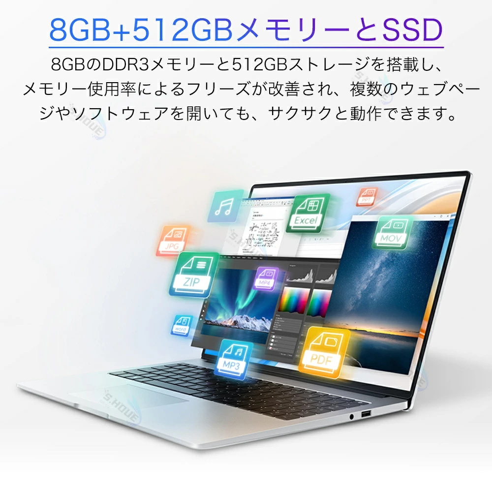 インテル（intel） パソコン ノートパソコン office付き フルHD液晶 高
