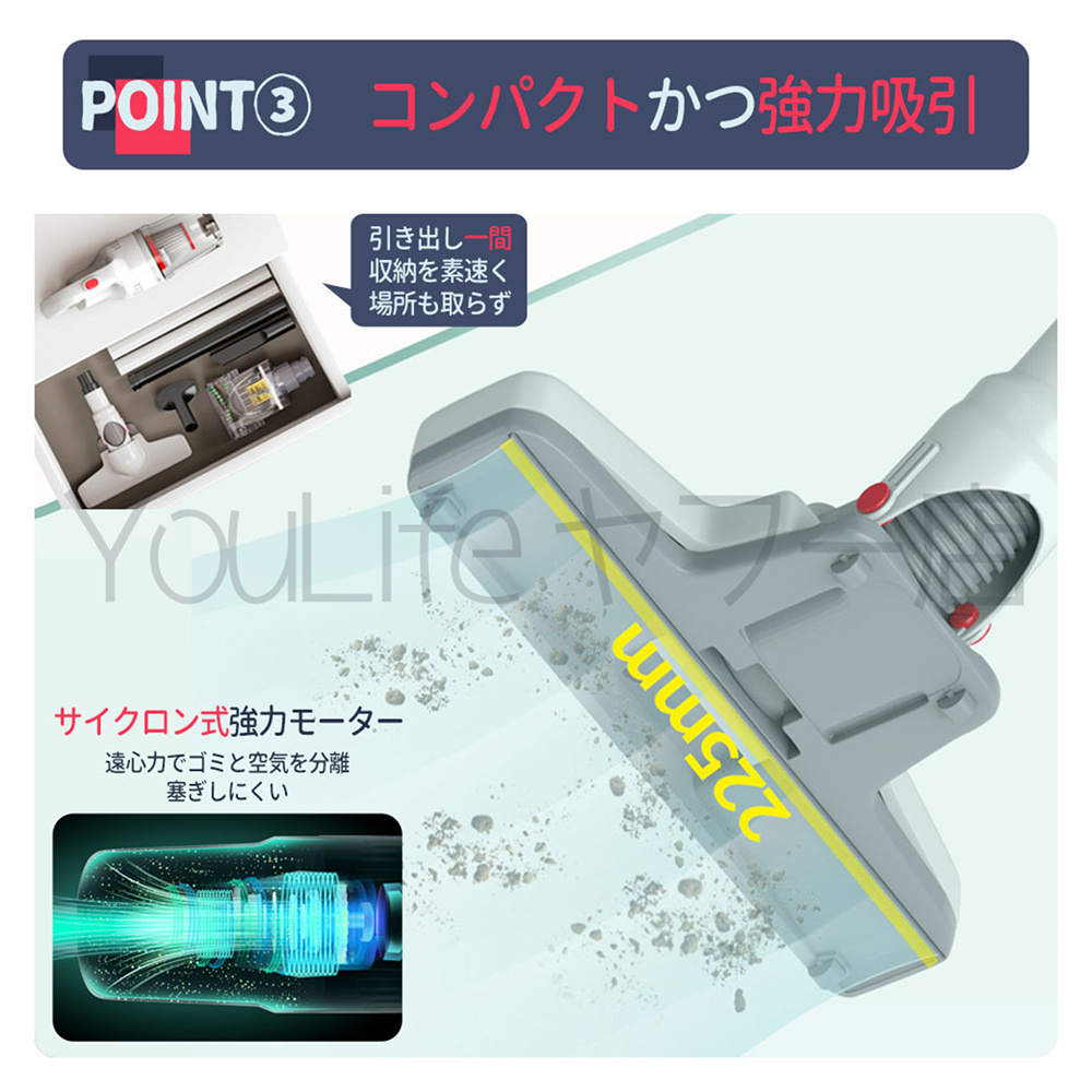 価格 交渉 送料無料 掃除機 コードレス 充電式 小型 軽量 2WAY